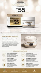 Pharma Complex Crema Viso Antirughe +55 Trattamento Riparatore Mandelico Ialuron