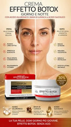 Crema Viso Effetto Botox Pharma Complex Giorno Notte Bava Lumaca Ialuronico SPF1