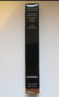 CHANEL Le Rouge Duo Ultra Tenue Rossetto Liquido + Gloss 174 Endless Pink Nuovo