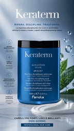 FANOLA KERATERM MASK - Maschera Disciplinante Anticrespo (Formato Professionale