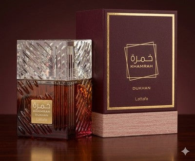 Profumo Lattafa Khamrah Dukhan Eau de Parfum 100 ml – Intenso e Speziat