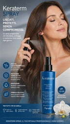 Fanola Keraterm Spray Lisciante Professionale Anticrespo 200ml Senza Risciacquo