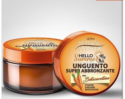 Crema Solare Unguento Abbronzante Attivatore Melanina Betacarotene Hello Summer