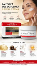 Crema Viso Effetto Botox Pharma Complex Giorno Notte Bava Lumaca Ialuronico SPF1
