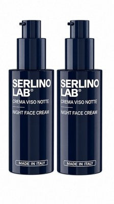 SET 2x SERLINO LAB® - CREMA VISO NOTTE (NIGHT FACE CREAM)