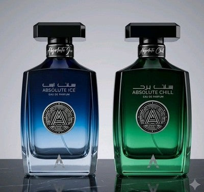 SET COMBO 2 PROFUMI UOMO ATRALIA ABSOLUTE ICE E ABSOLUTE CHILL EDP 100ML LUSSO