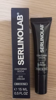 Crema Contorno Occhi SERLINOLAB® Applicatore Metallico Anti Borse Occhiaie 15ml