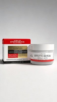 Crema Viso Effetto Botox Pharma Complex Giorno Notte Bava Lumaca Ialuronico SPF1