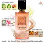 Profumo Lattafa Ana Abiyedh Coral Eau De Parfum EDP Arabo Originale Nuovo