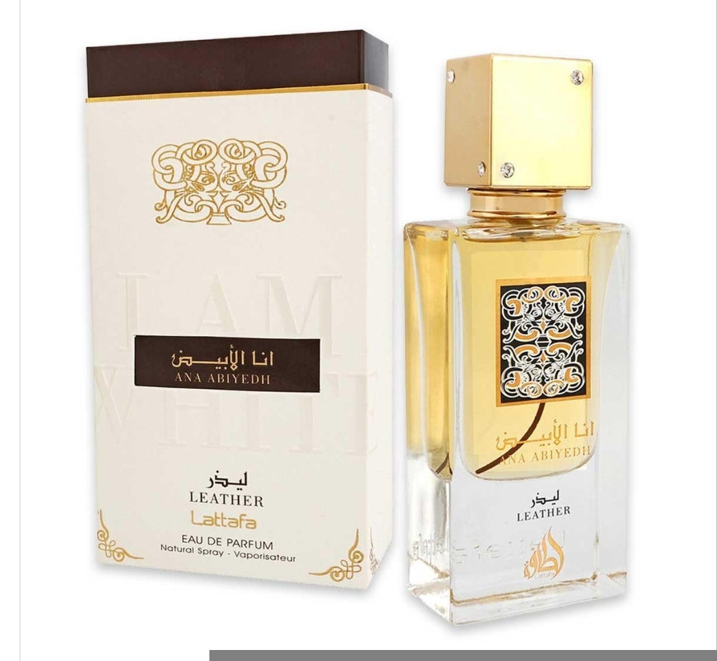 Lattafa ana abiyedh leather(usx)edp 60ml