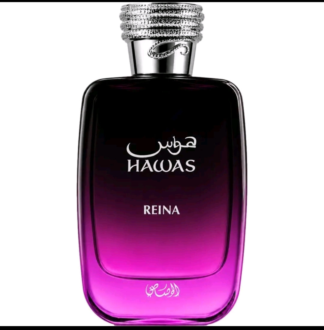 Rasasi Hawas Reina Eau de Parfum Donna 100ml EDP Profumo Arabo Originale