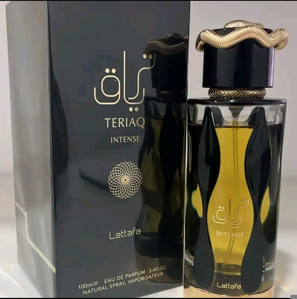 Lattafa Teriaq Intense Eau De Parfum 100ml EDP Profumo Arabo Uomo Donna Spray