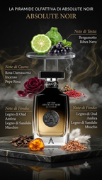 Atralia Absolute Noir Eau de Parfum 100ml Profumo Uomo Arabo Originale EDP