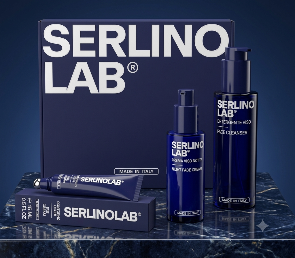 SERLINO LAB - KIT SKINCARE ROUTINE COMPLETA TRATTAMENTO VISO