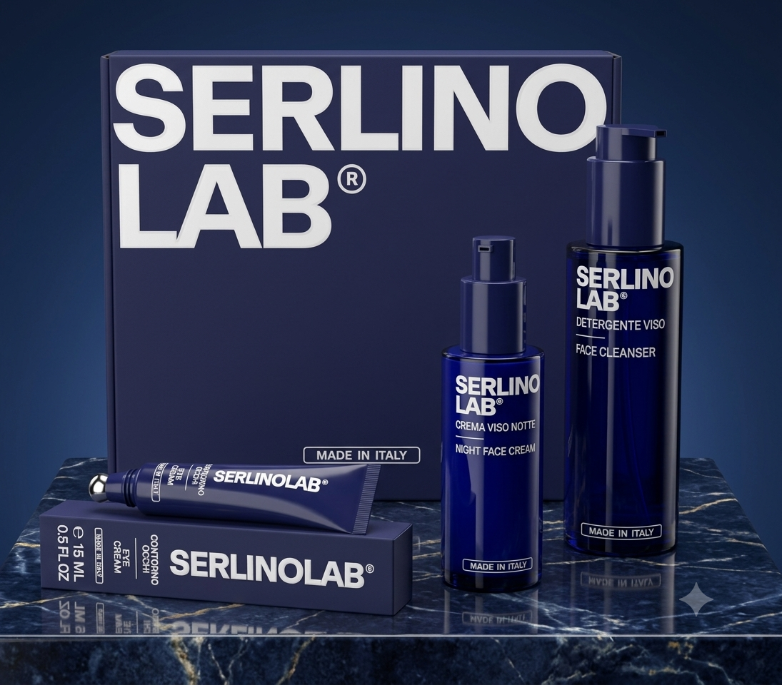 SERLINO LAB - KIT SKINCARE ROUTINE COMPLETA TRATTAMENTO VISO