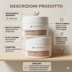 Lumea Maschera Capelli Ristrutturante Bava di Lumaca Argan Cheratina 250 ml