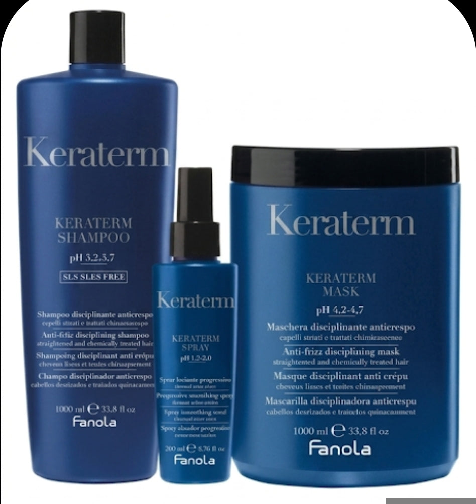 Fanola Keraterm Discipline Routine – Set Anti-Crespo Professionale