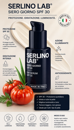 SERLINO LAB® - Siero Giorno SPF 30 (Made in Italy)