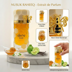 Nusuk Raheeq Extrait de Parfum 100 ml – Profumo Arabo Intenso al Miele e Caramello