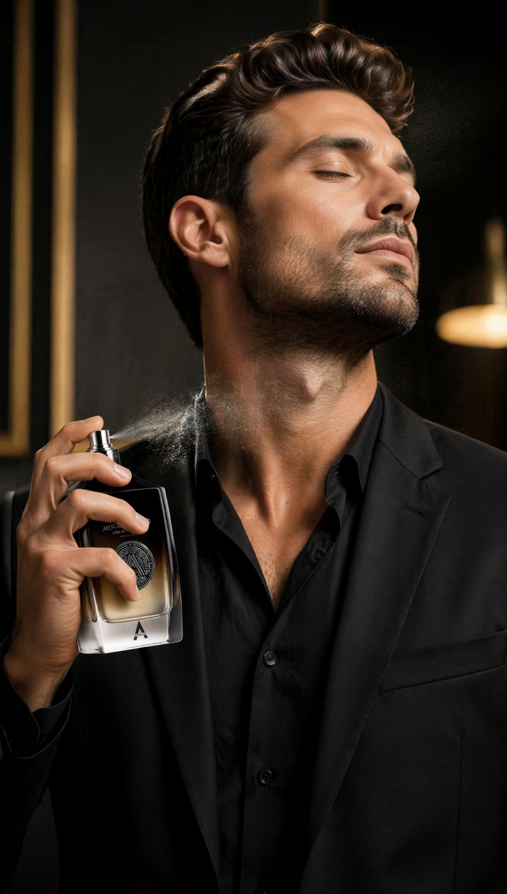 Atralia Absolute Noir Eau de Parfum 100ml Profumo Uomo Arabo Originale EDP
