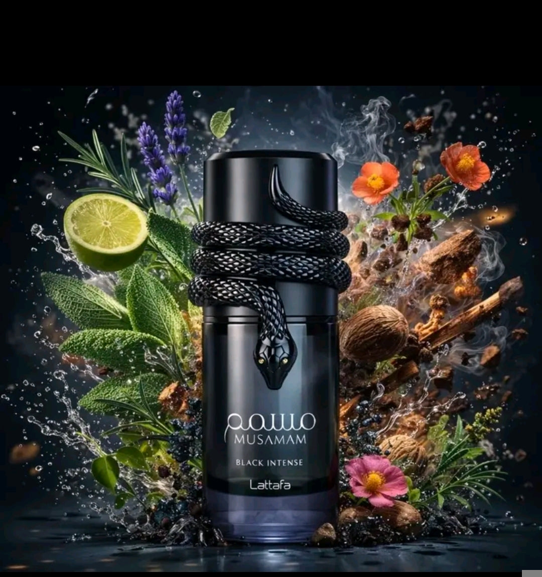 Lattafa Musamam Black Intense EDP 100ml Profumo Arabo Originale Unisex